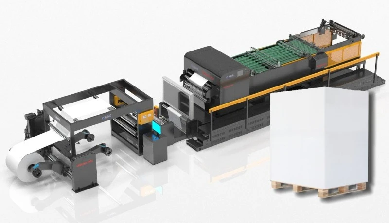 CHM Paper Sheeter Machine CHM Paper Sheeter Machine